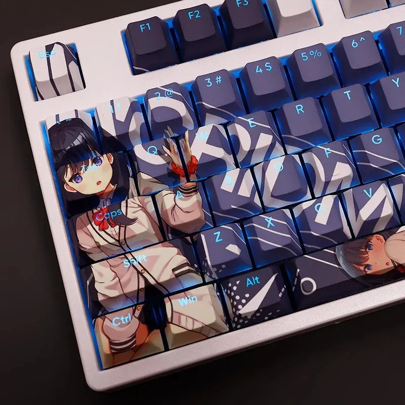 My Anime Keycaps Complete Set SSSS.Gridman: Rikka Takarada Backlit Keycap Set