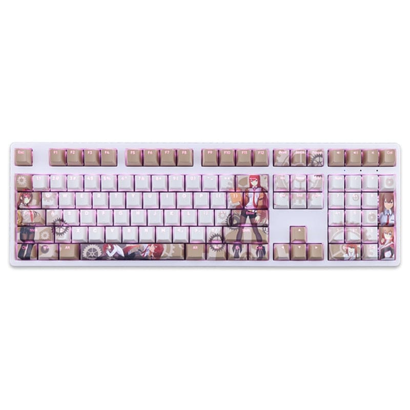 My Anime Keycaps Complete Set Steins Gate: Kurisu Makise Backlit Keycap Set