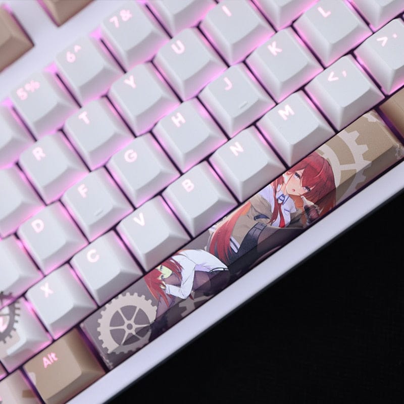 My Anime Keycaps Complete Set Steins Gate: Kurisu Makise Backlit Keycap Set
