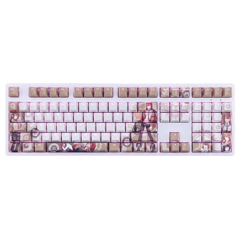 My Anime Keycaps Complete Set Steins Gate: Kurisu Makise Backlit Keycap Set