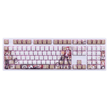 My Anime Keycaps Complete Set Steins Gate: Kurisu Makise Backlit Keycap Set