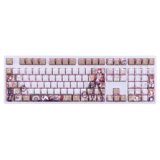 My Anime Keycaps Complete Set Steins Gate: Kurisu Makise Backlit Keycap Set