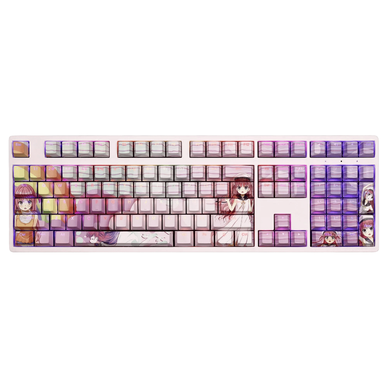 My Anime Keycaps Complete Set Summer Pockets: Umi Katou Backlit Keycap Set