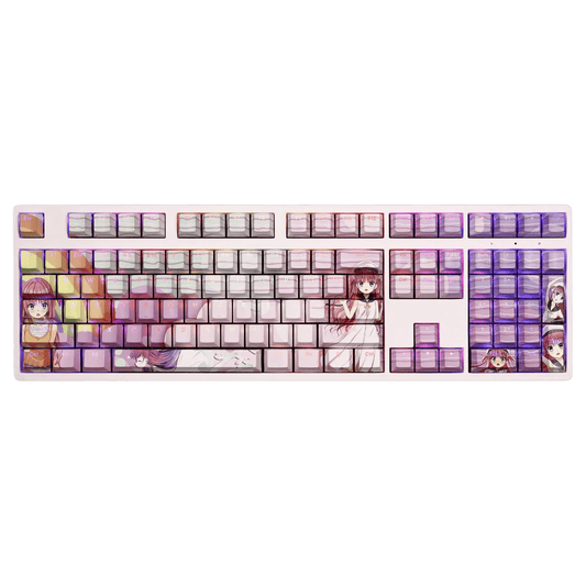My Anime Keycaps Complete Set Summer Pockets: Umi Katou Backlit Keycap Set