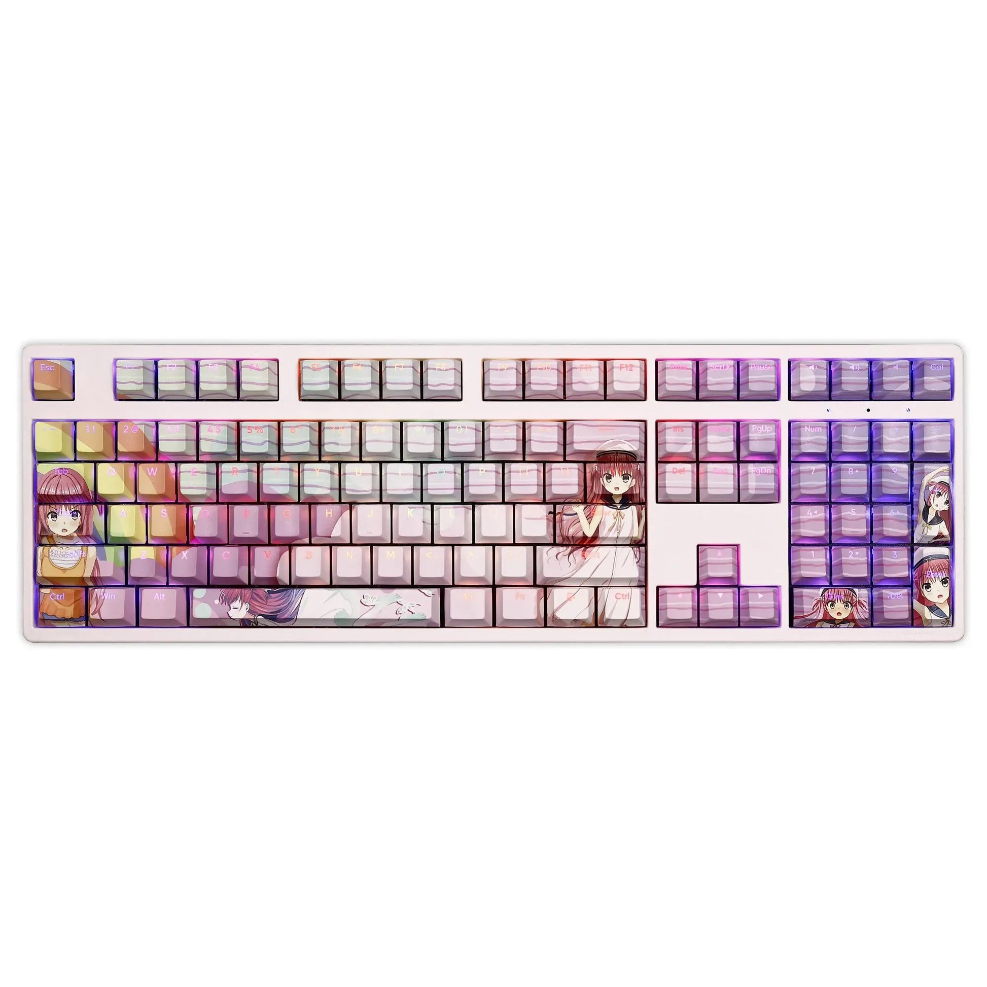 My Anime Keycaps Complete Set Summer Pockets: Umi Katou Backlit Keycap Set