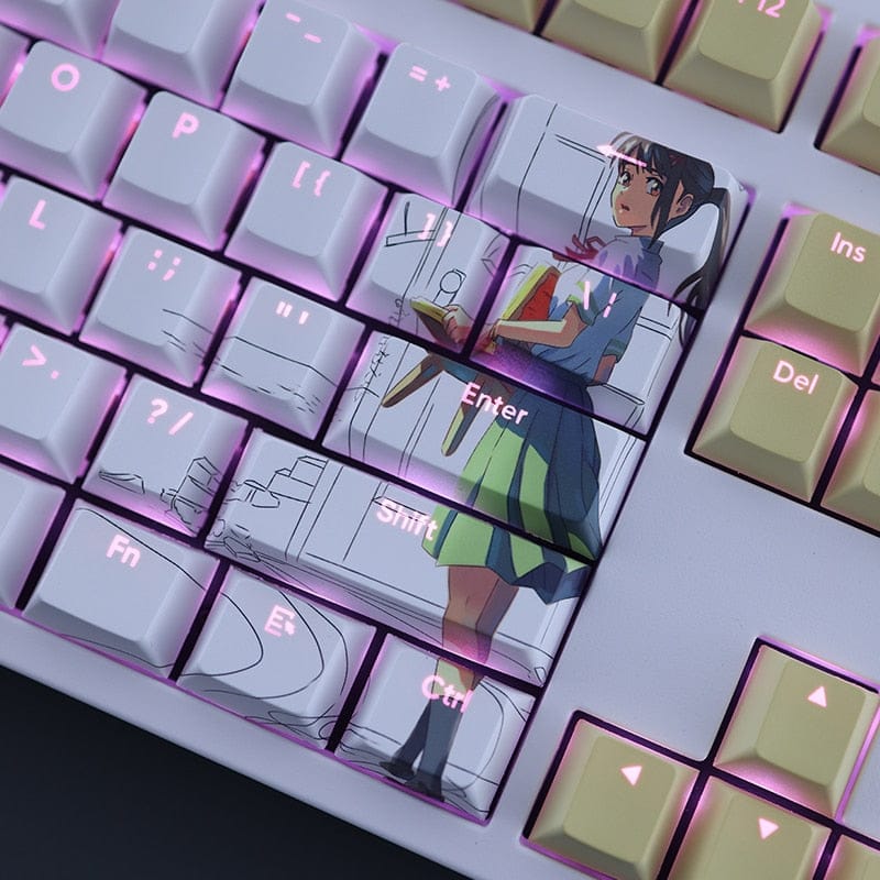 My Anime Keycaps Complete Set Suzume: Suzume Iwato Backlit Keycap Set