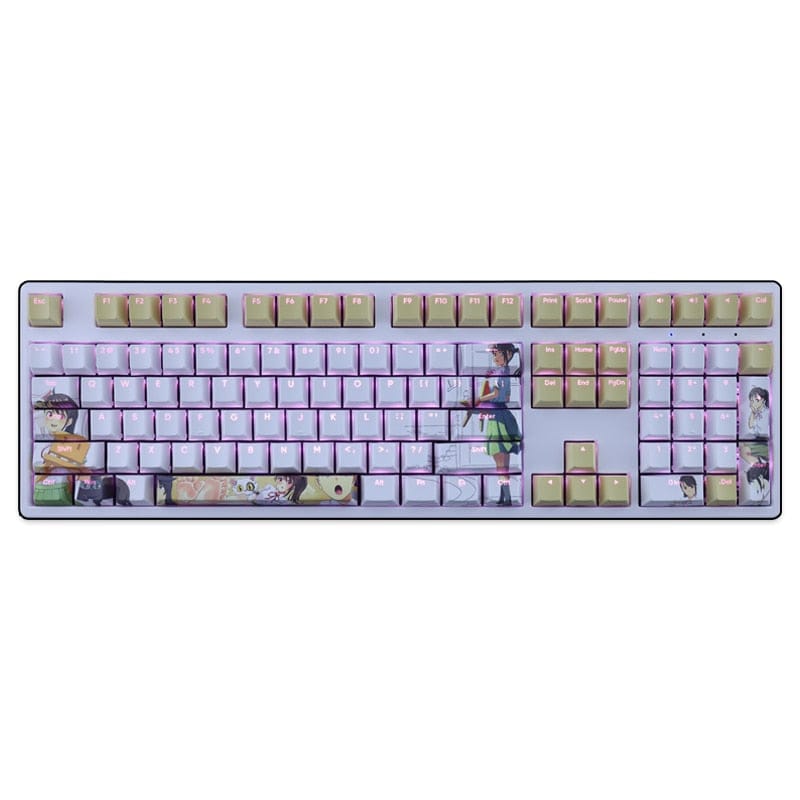 My Anime Keycaps Complete Set Suzume: Suzume Iwato Backlit Keycap Set