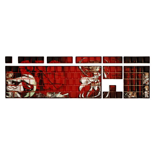 My Anime Keycaps Complete Set Sword Art Online: Asuna Yuuki Backlit Keycap Set