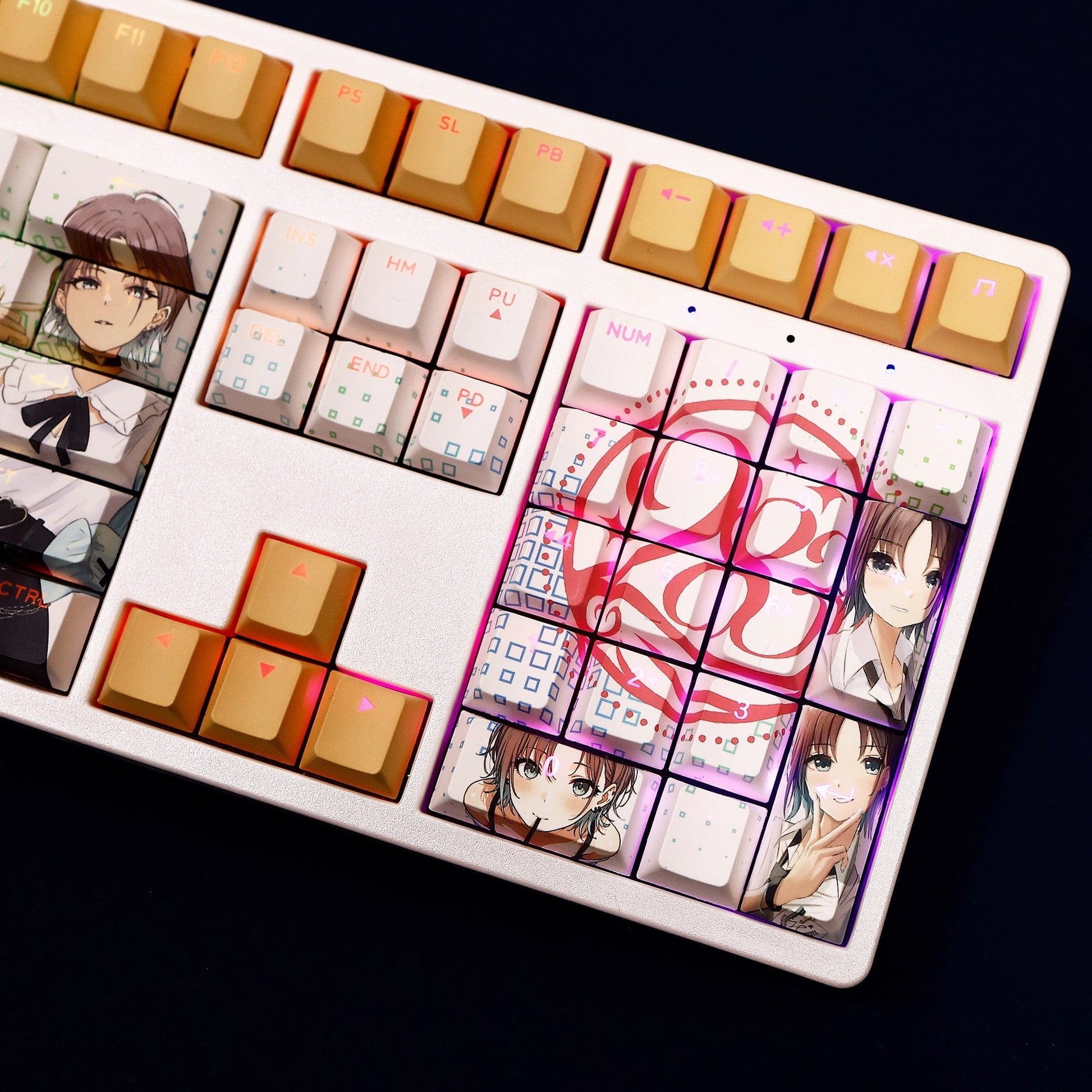 My Anime Keycaps Complete Set The iDOLM@STER: Toru Asakura Backlit Keycap Set