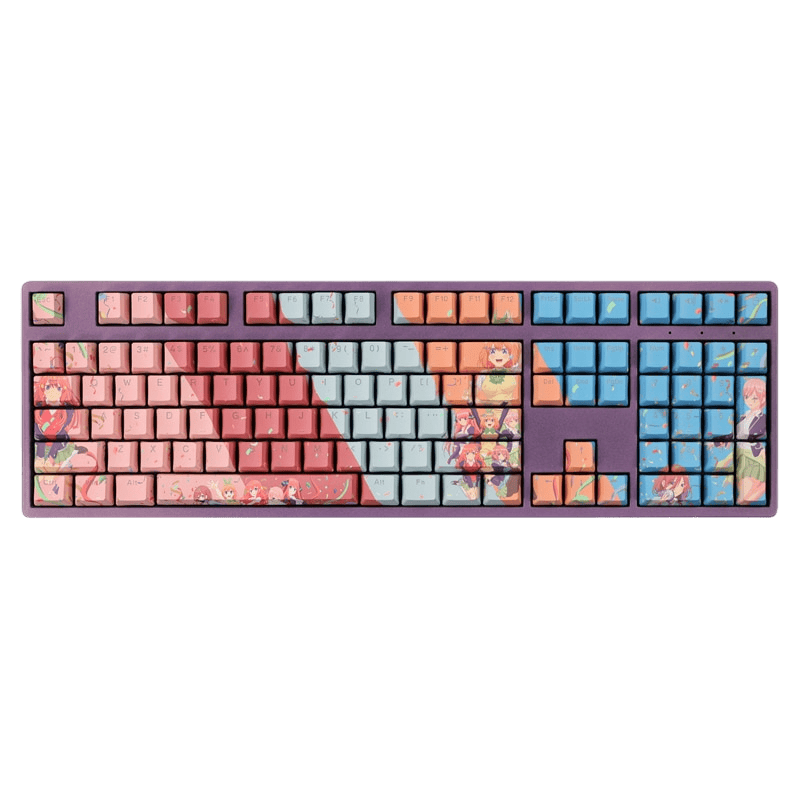 My Anime Keycaps Complete Set The Quintessential Quintuplets: Backlit Keycaps Set