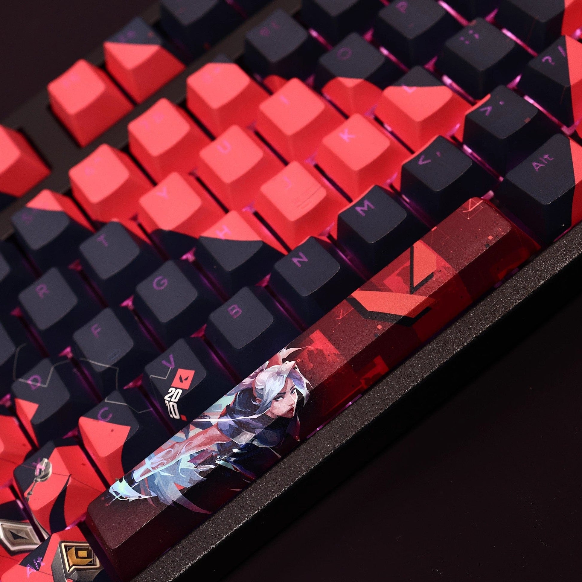 My Anime Keycaps Complete Set Valorant: Jett Backlit Keycap Set