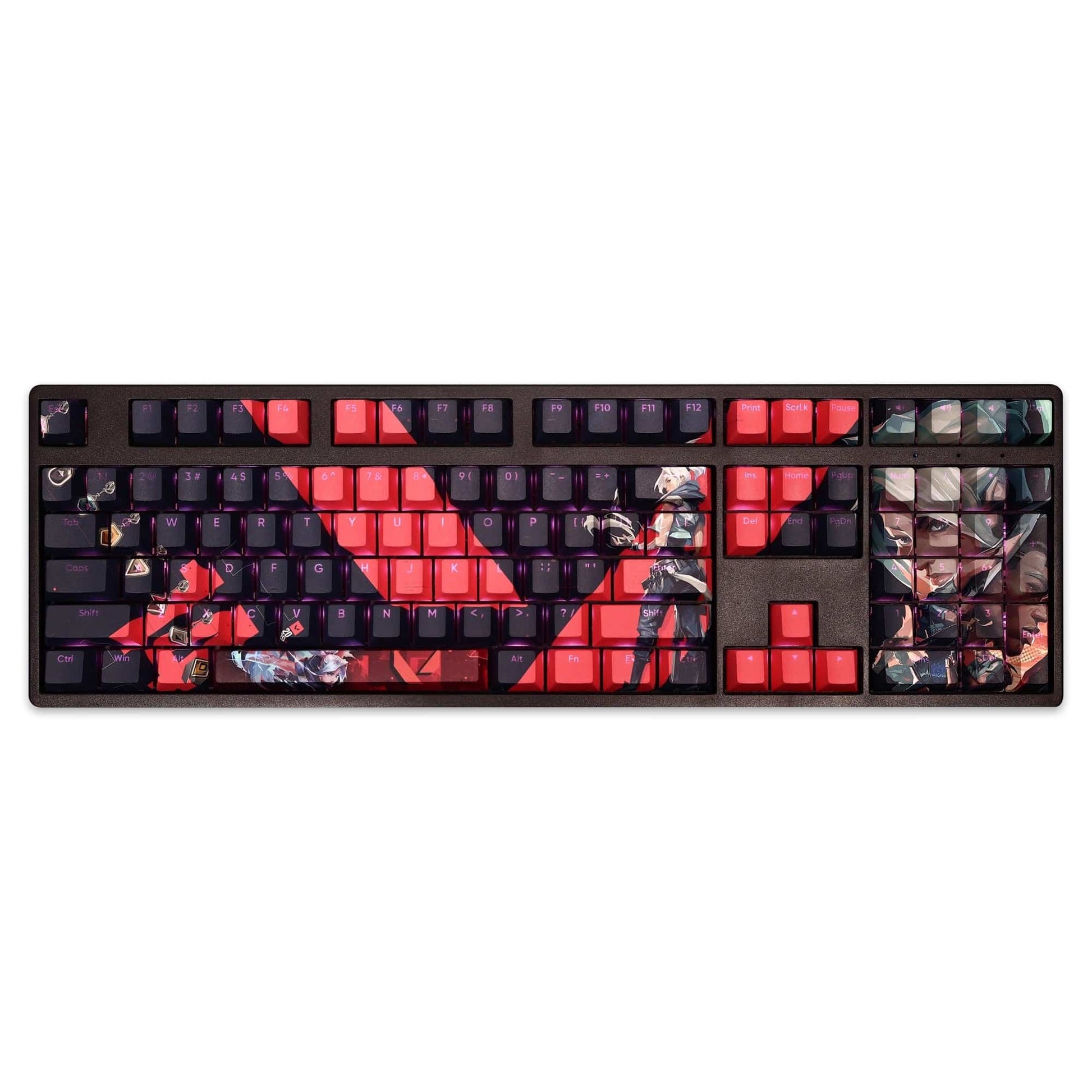 My Anime Keycaps Complete Set Valorant: Jett Backlit Keycap Set