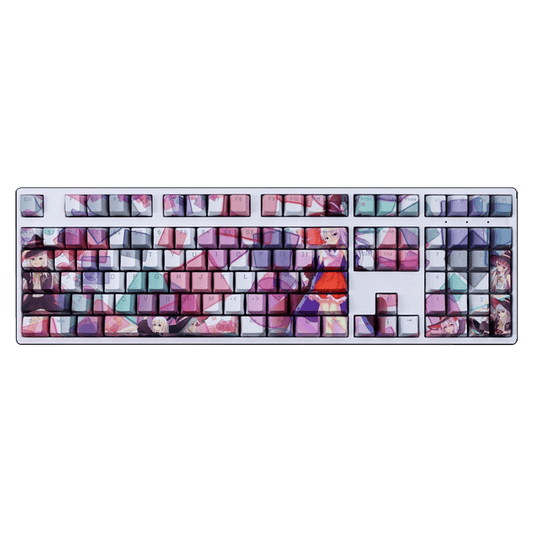 My Anime Keycaps Complete Set Wandering Witch: Elaina Backlit Keycap Set