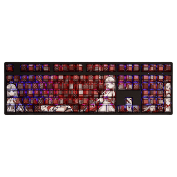 My Anime Keycaps Complete Set Wuthering Waves: Carlotta Backlit Keycap Set