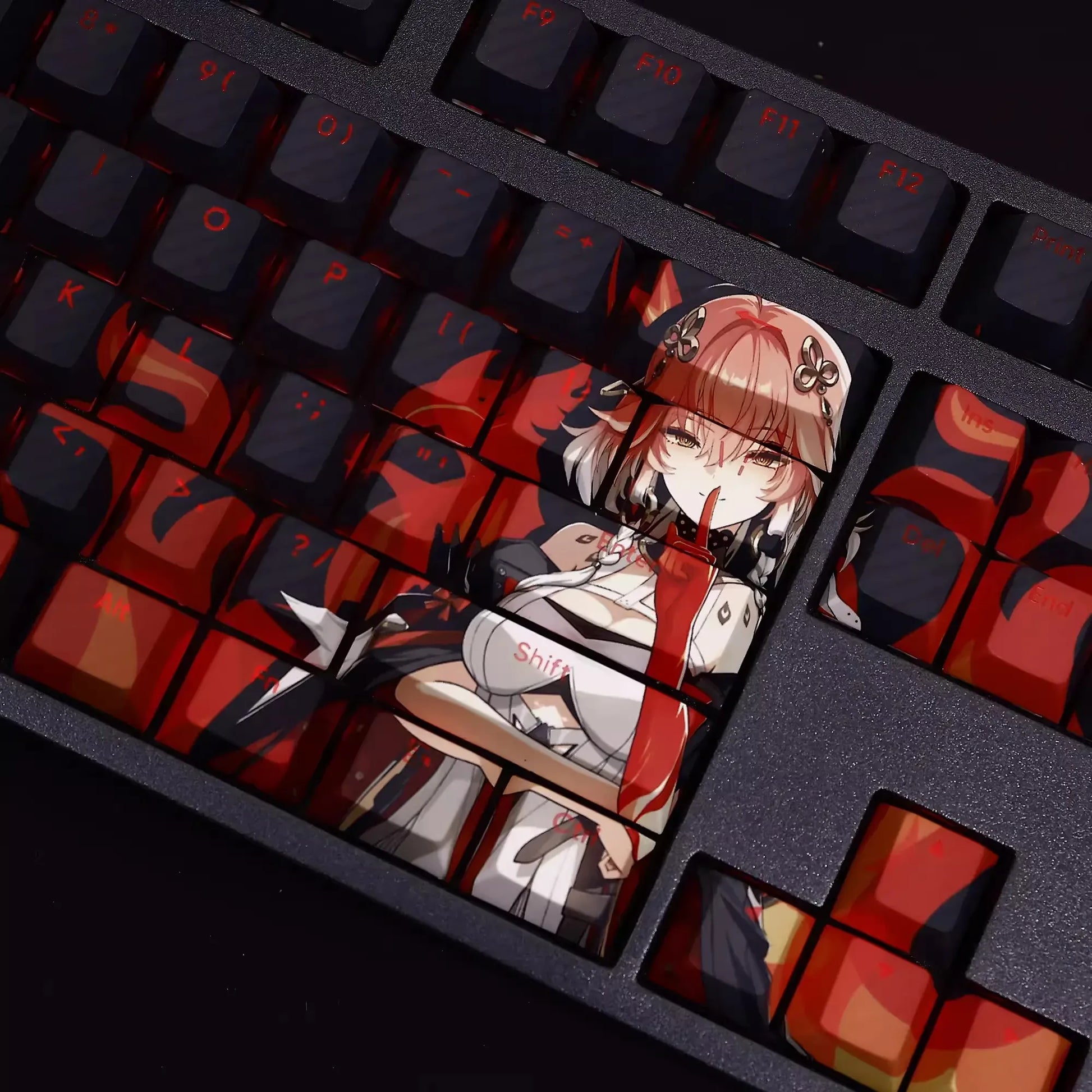 My Anime Keycaps Complete Set Wuthering Waves: Changli Keycap Set