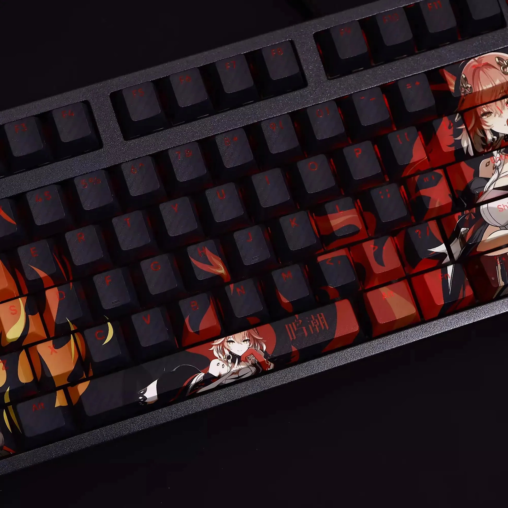 My Anime Keycaps Complete Set Wuthering Waves: Changli Keycap Set
