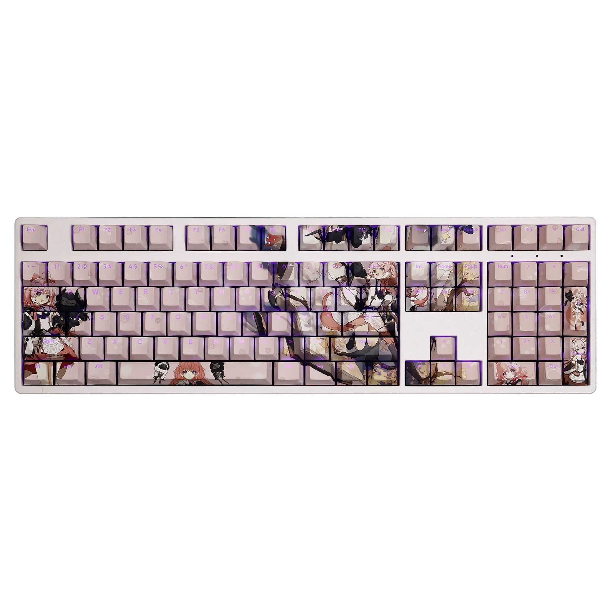My Anime Keycaps Complete Set Wuthering Waves: Encore Backlit Keycap Set