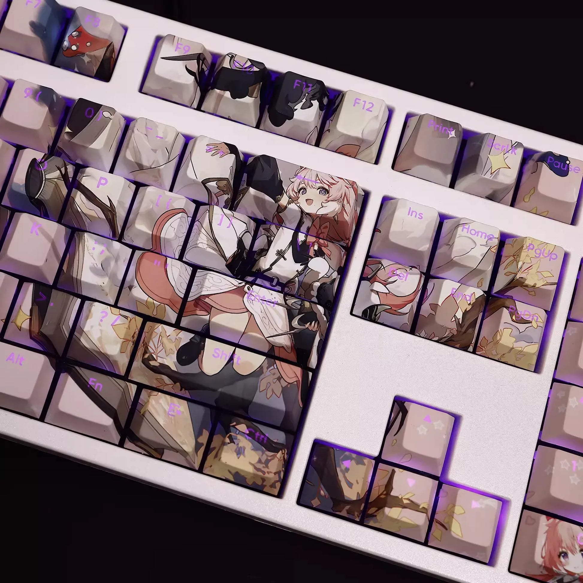 My Anime Keycaps Complete Set Wuthering Waves: Encore Backlit Keycap Set