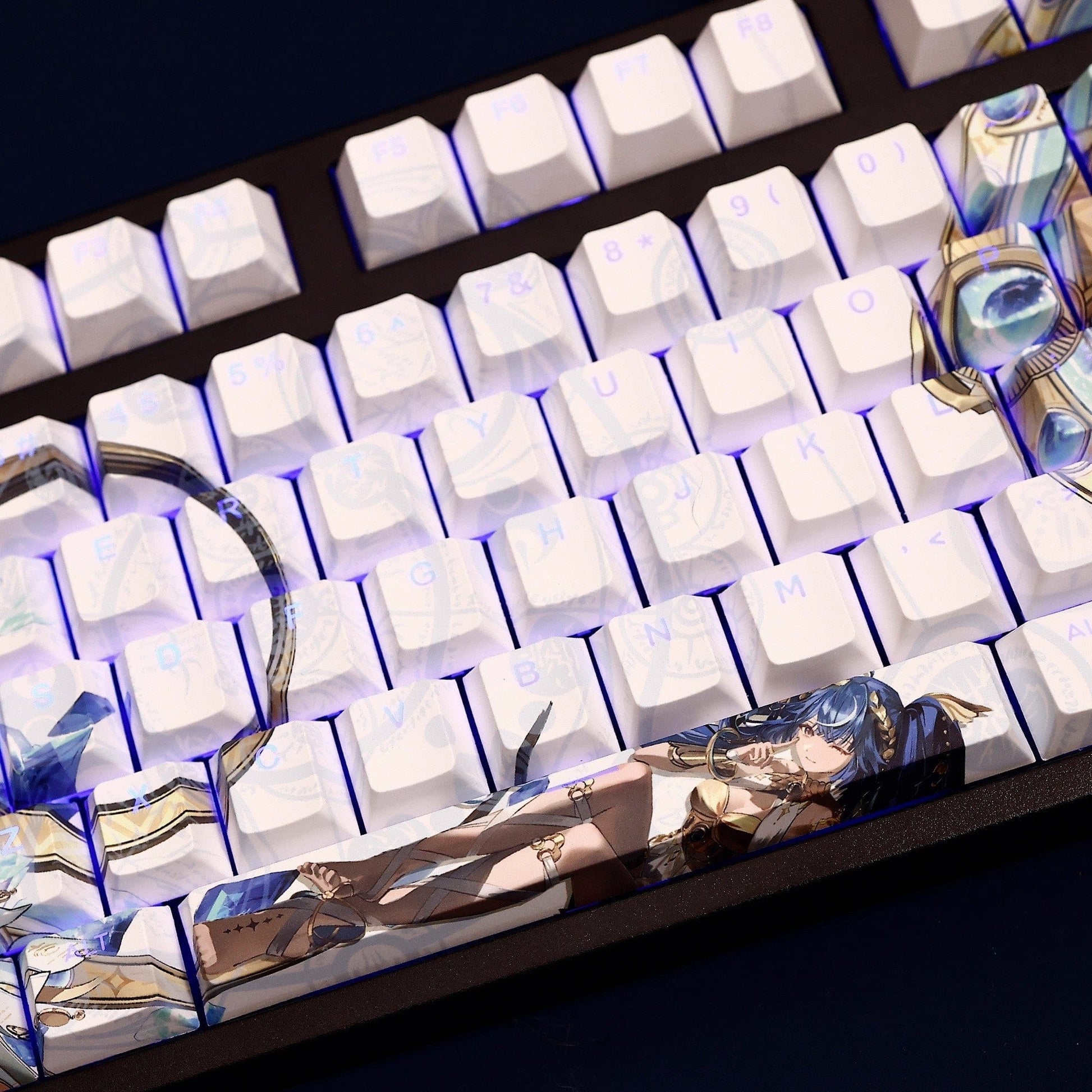 My Anime Keycaps Complete Set Wuthering Waves: Iuno Backlit Keycap Set