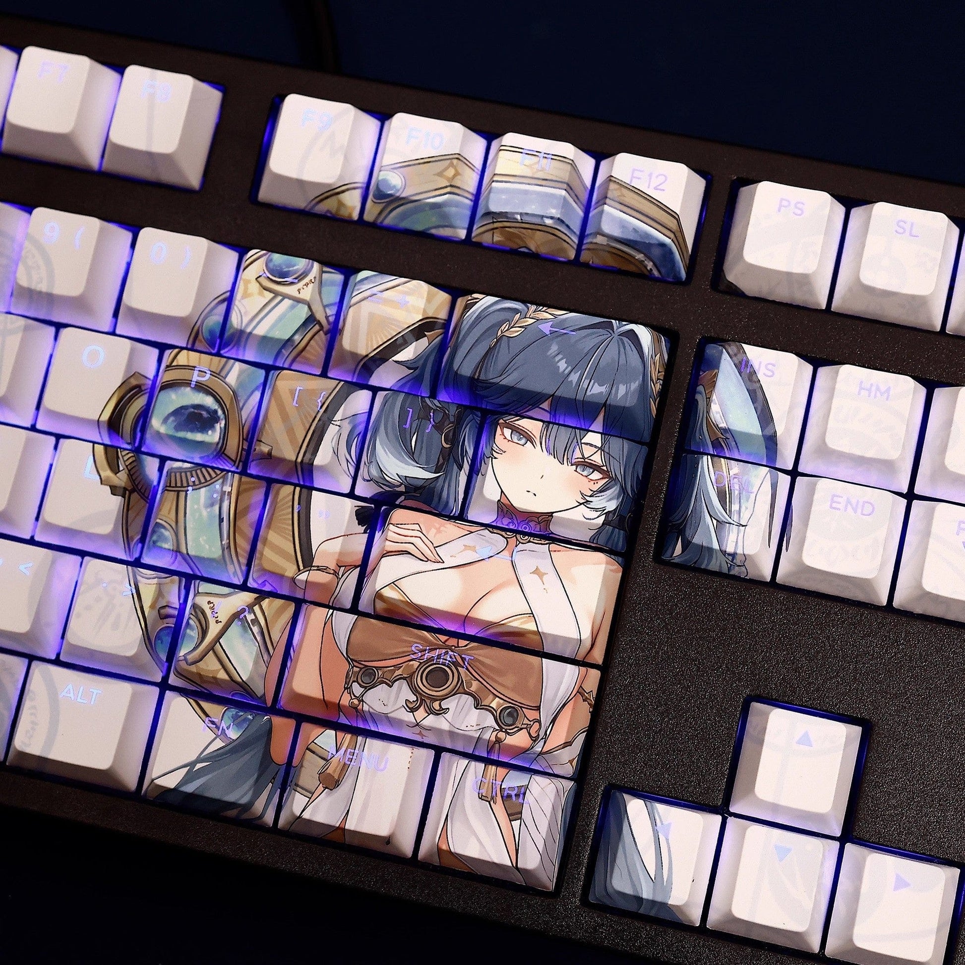 My Anime Keycaps Complete Set Wuthering Waves: Iuno Backlit Keycap Set