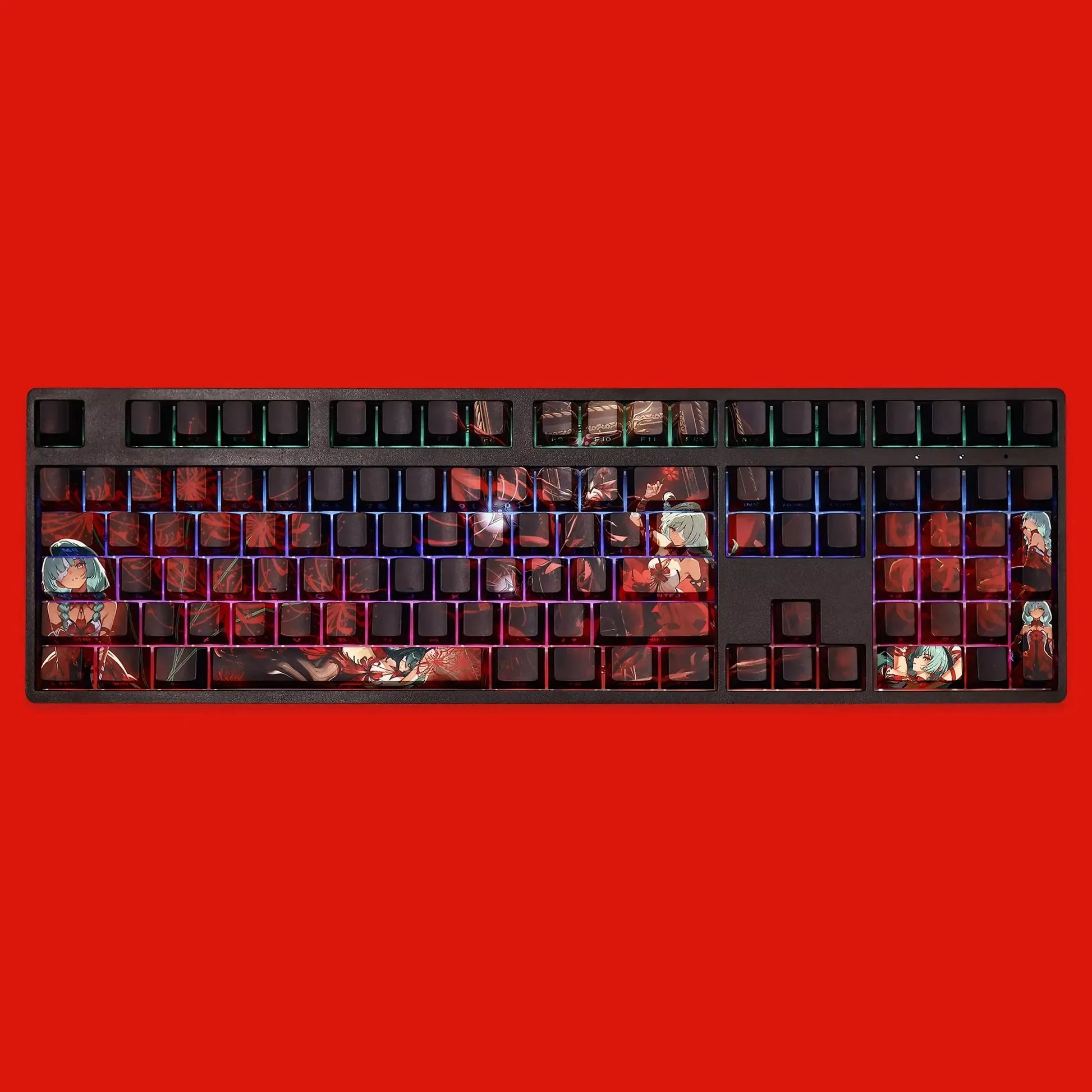 My Anime Keycaps Complete Set Wuthering Waves: Phrolova Backlit Keycap Set