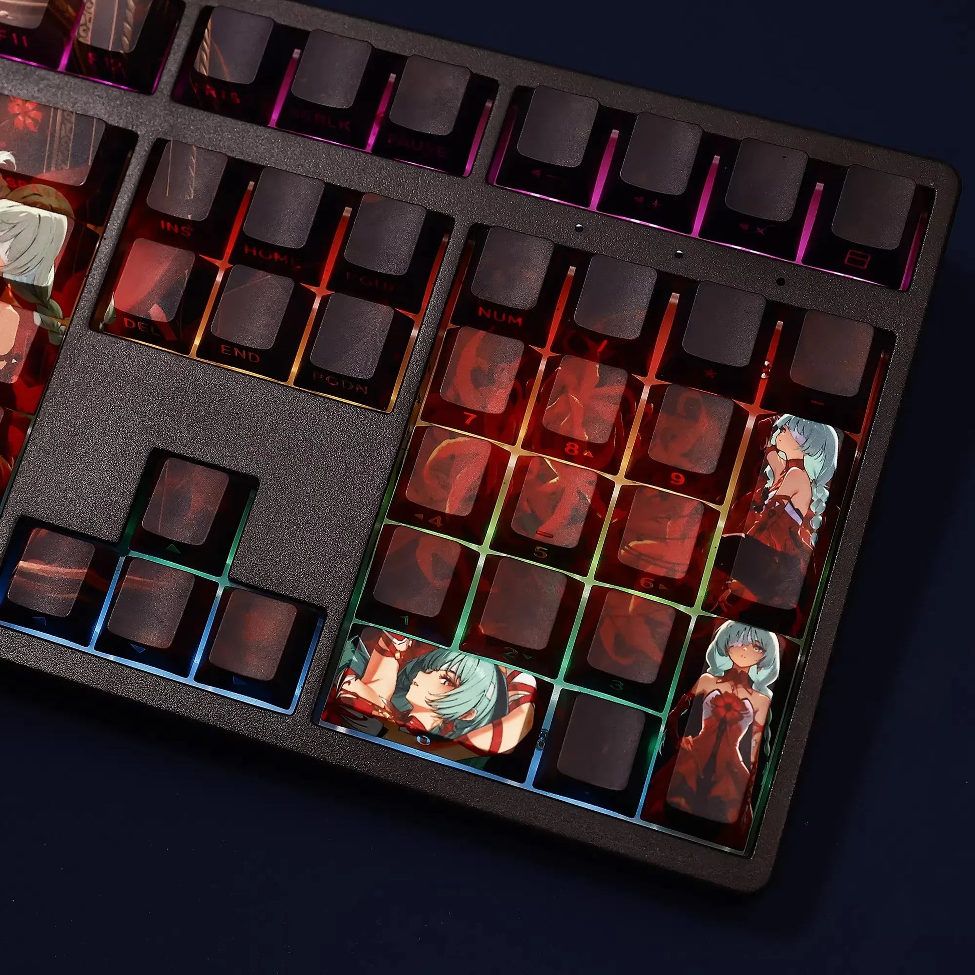 My Anime Keycaps Complete Set Wuthering Waves: Phrolova Backlit Keycap Set