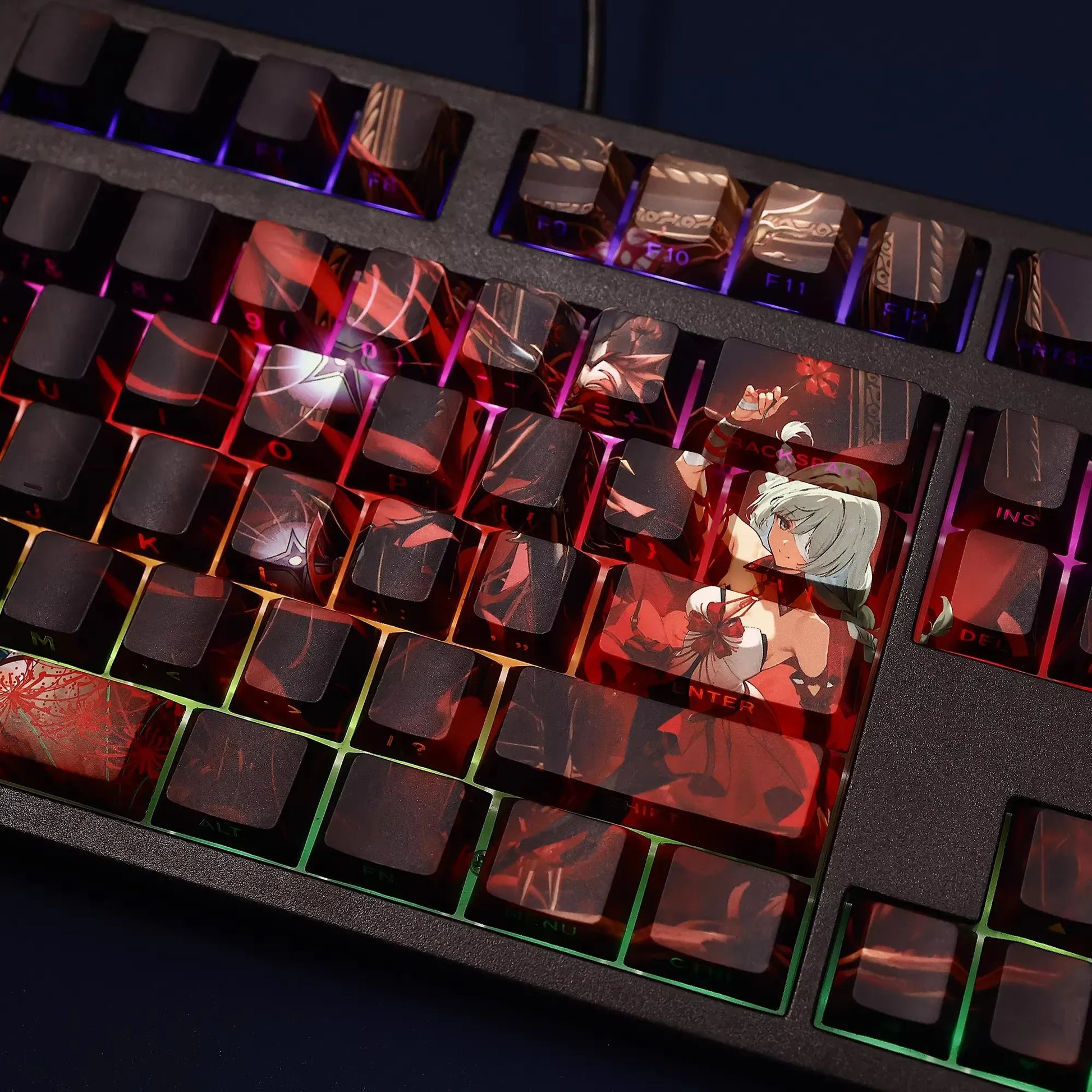 My Anime Keycaps Complete Set Wuthering Waves: Phrolova Backlit Keycap Set