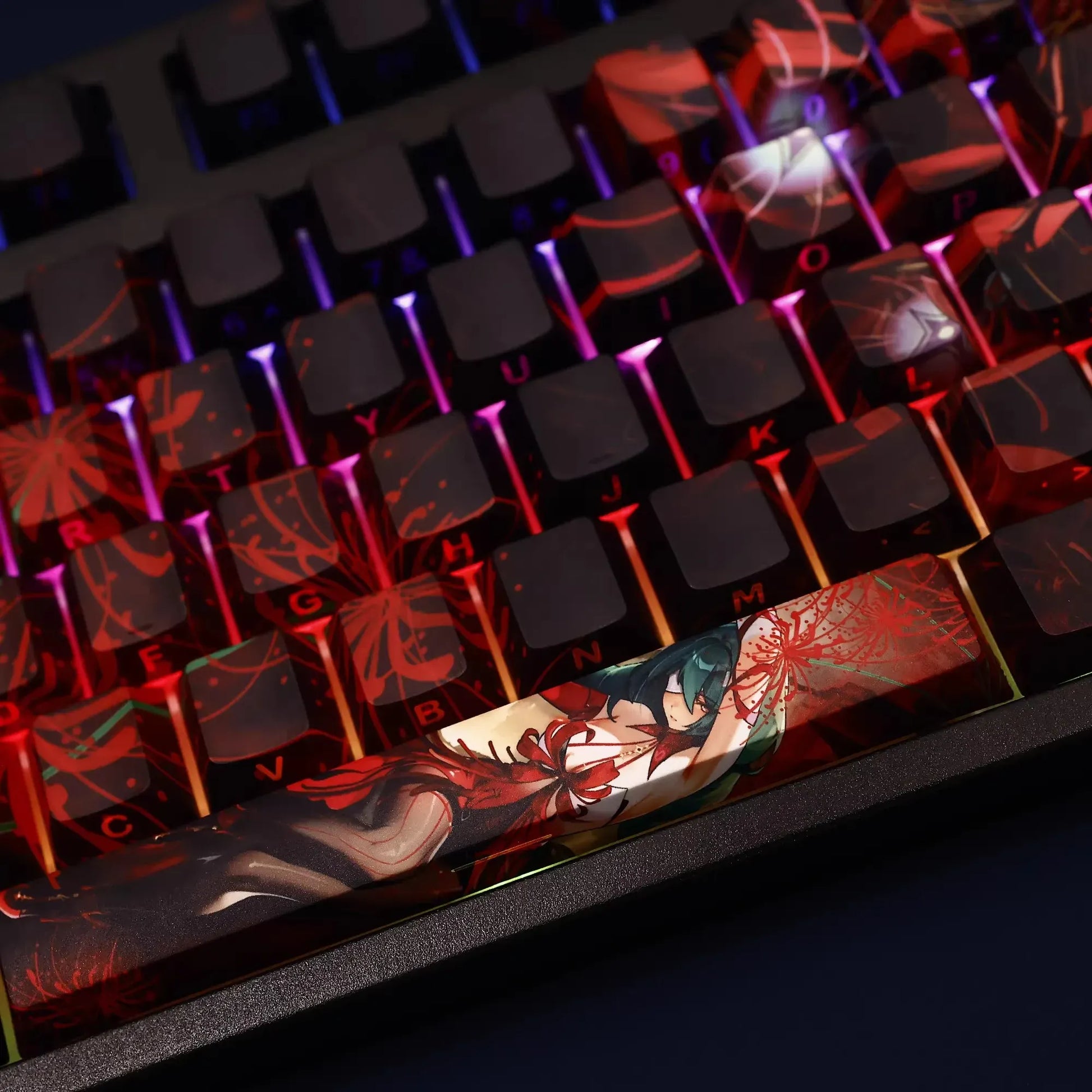My Anime Keycaps Complete Set Wuthering Waves: Phrolova Backlit Keycap Set