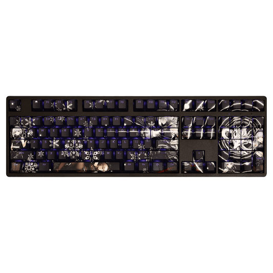 My Anime Keycaps Complete Set Wuthering Waves: Sanhua Backlit Keycap Set