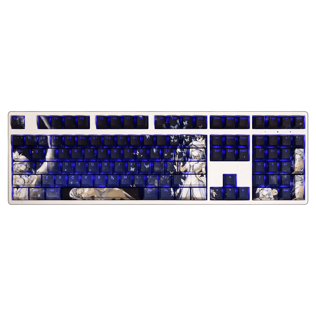 My Anime Keycaps Complete Set Wuthering Waves: The Shorekeeper Backlit Keycap Set