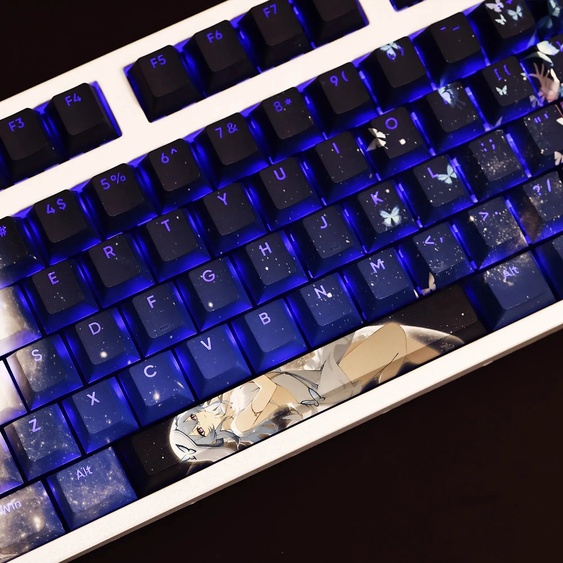 My Anime Keycaps Complete Set Wuthering Waves: The Shorekeeper Backlit Keycap Set