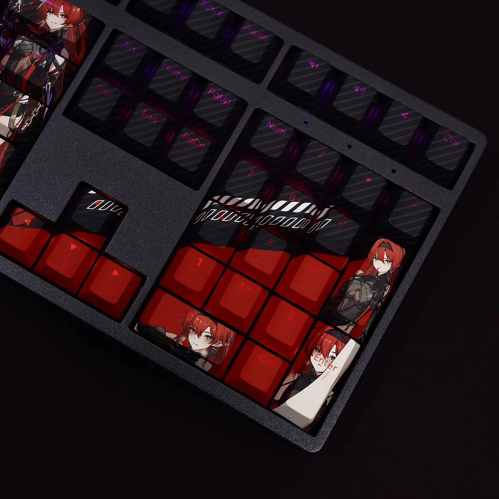 My Anime Keycaps Complete Set Wuthering Waves: Yinlin Backlit Keycap Set