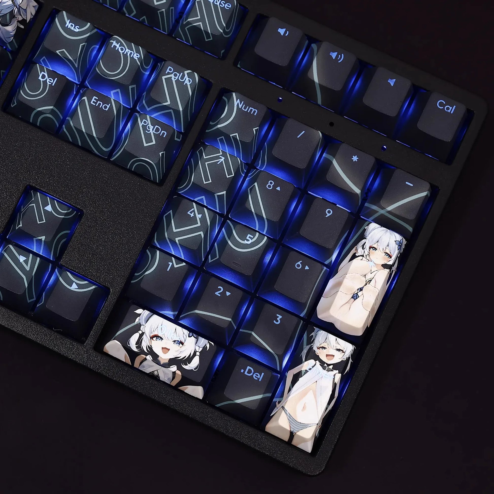 My Anime Keycaps Complete Set Wuthering Waves: Youhu Backlit Keycap Set