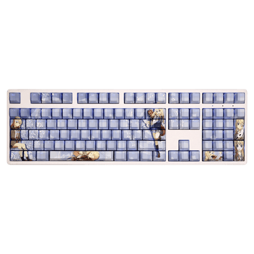 My Anime Keycaps Complete Set Your Lie in April: Kaori Miyazono Backlit Keycap Set
