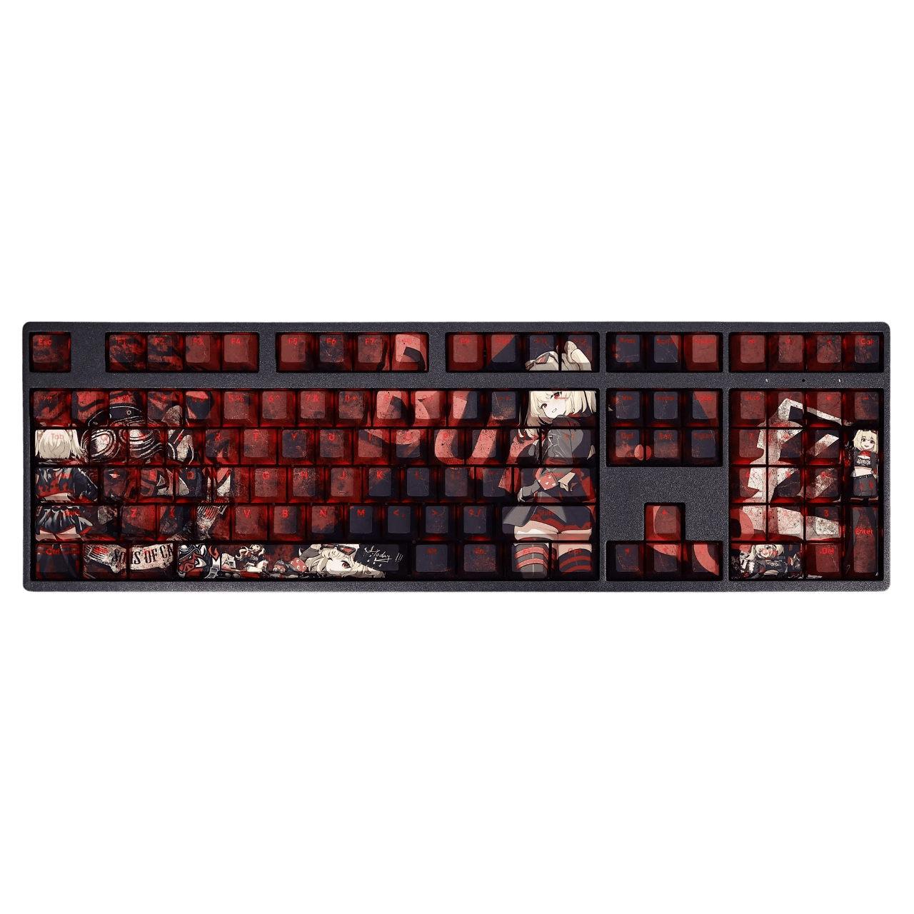 My Anime Keycaps Complete Set Zenless Zone Zero: Burnice Backlit Keycap Set