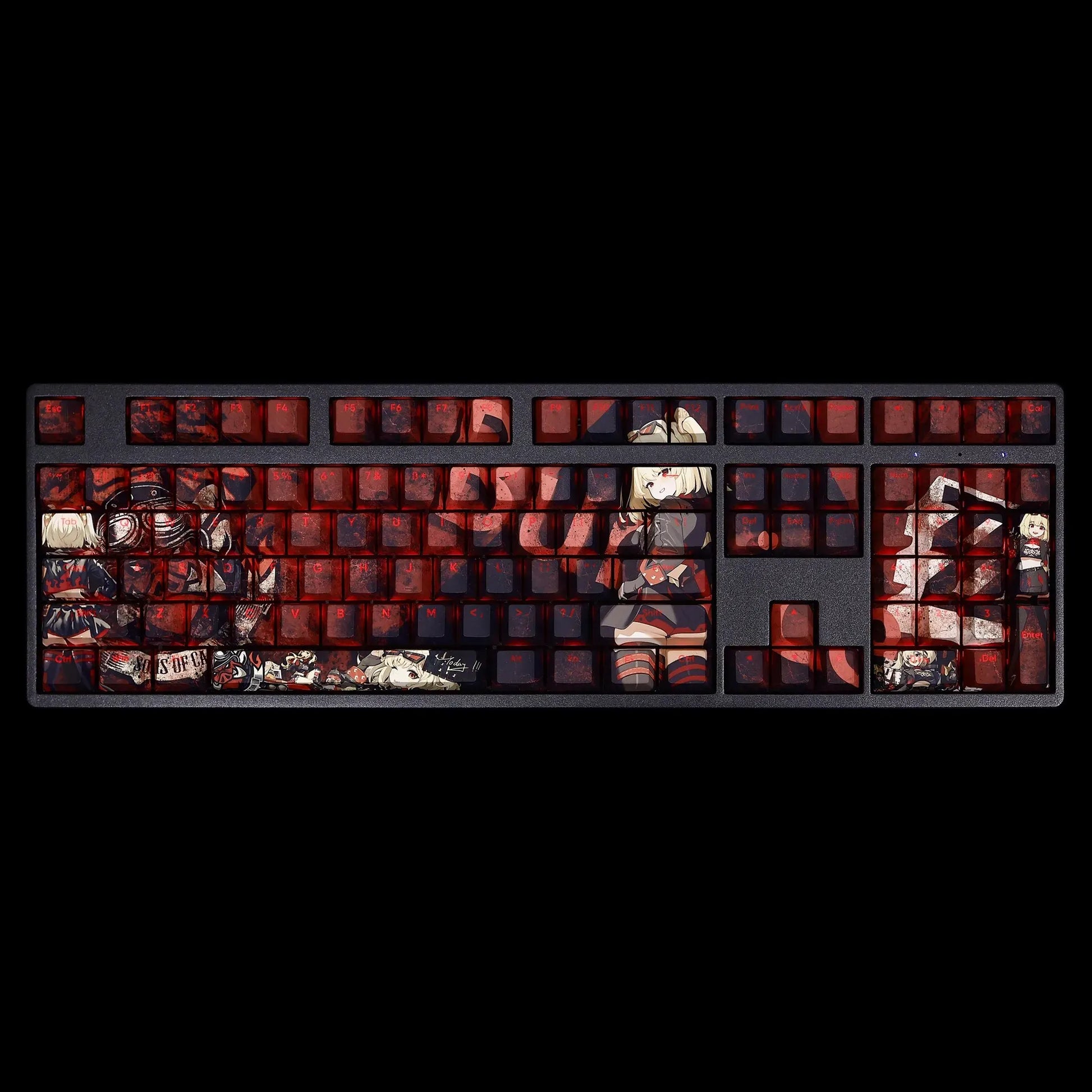 My Anime Keycaps Complete Set Zenless Zone Zero: Burnice Backlit Keycap Set