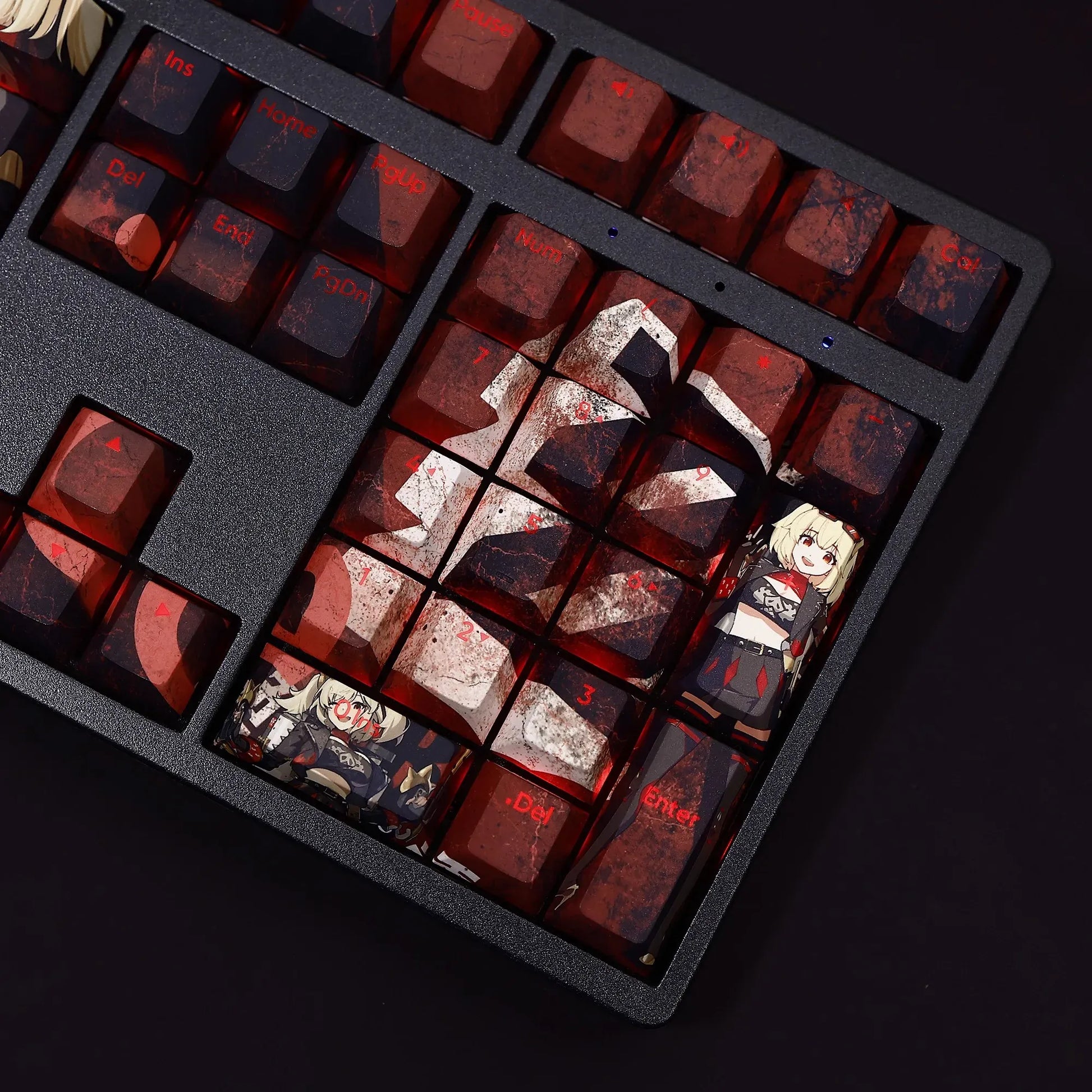 My Anime Keycaps Complete Set Zenless Zone Zero: Burnice Backlit Keycap Set