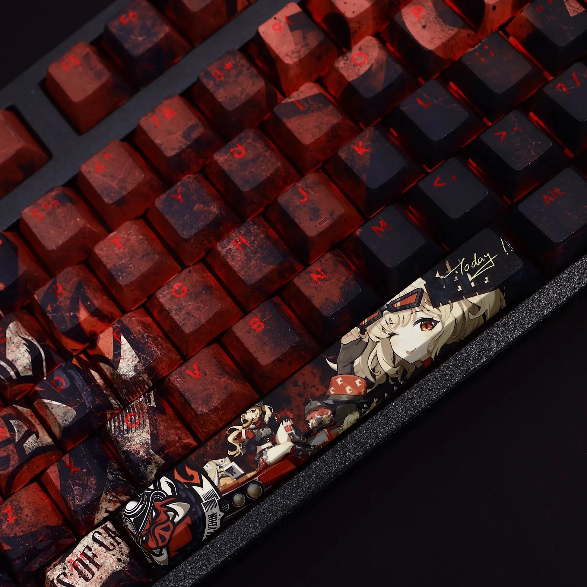 My Anime Keycaps Complete Set Zenless Zone Zero: Burnice Backlit Keycap Set