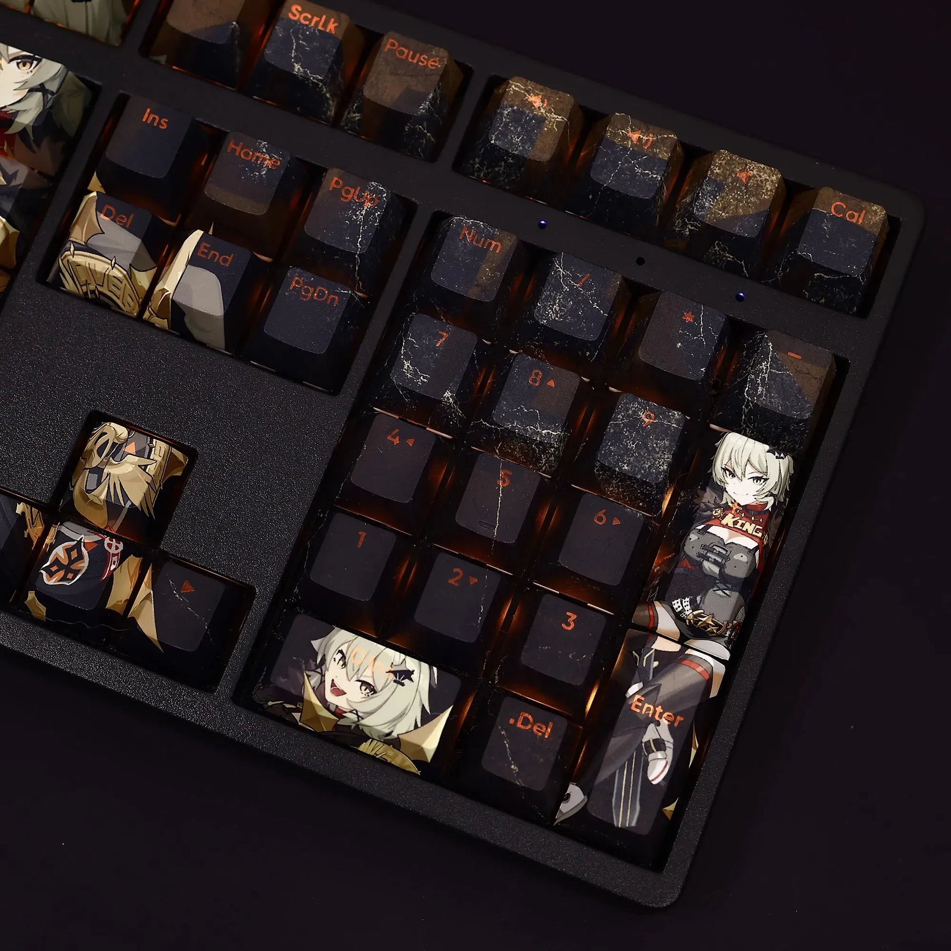 My Anime Keycaps Complete Set Zenless Zone Zero: Caesar King Backlit Keycap Set