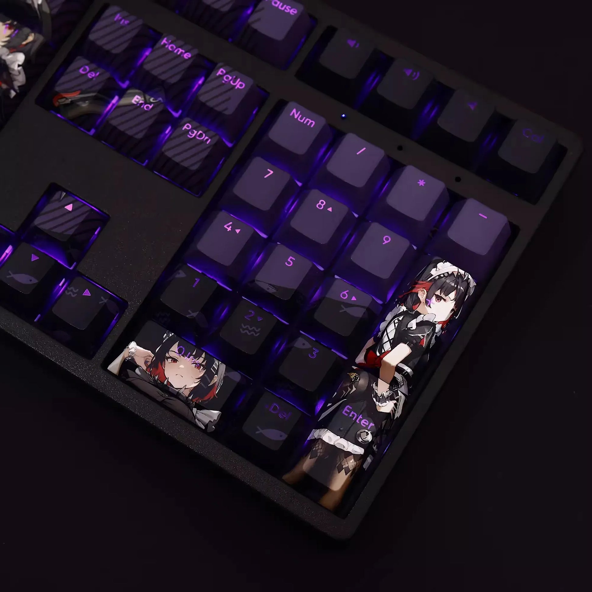 My Anime Keycaps Complete Set Zenless Zone Zero: Ellen Joe Backlit Keycap Set