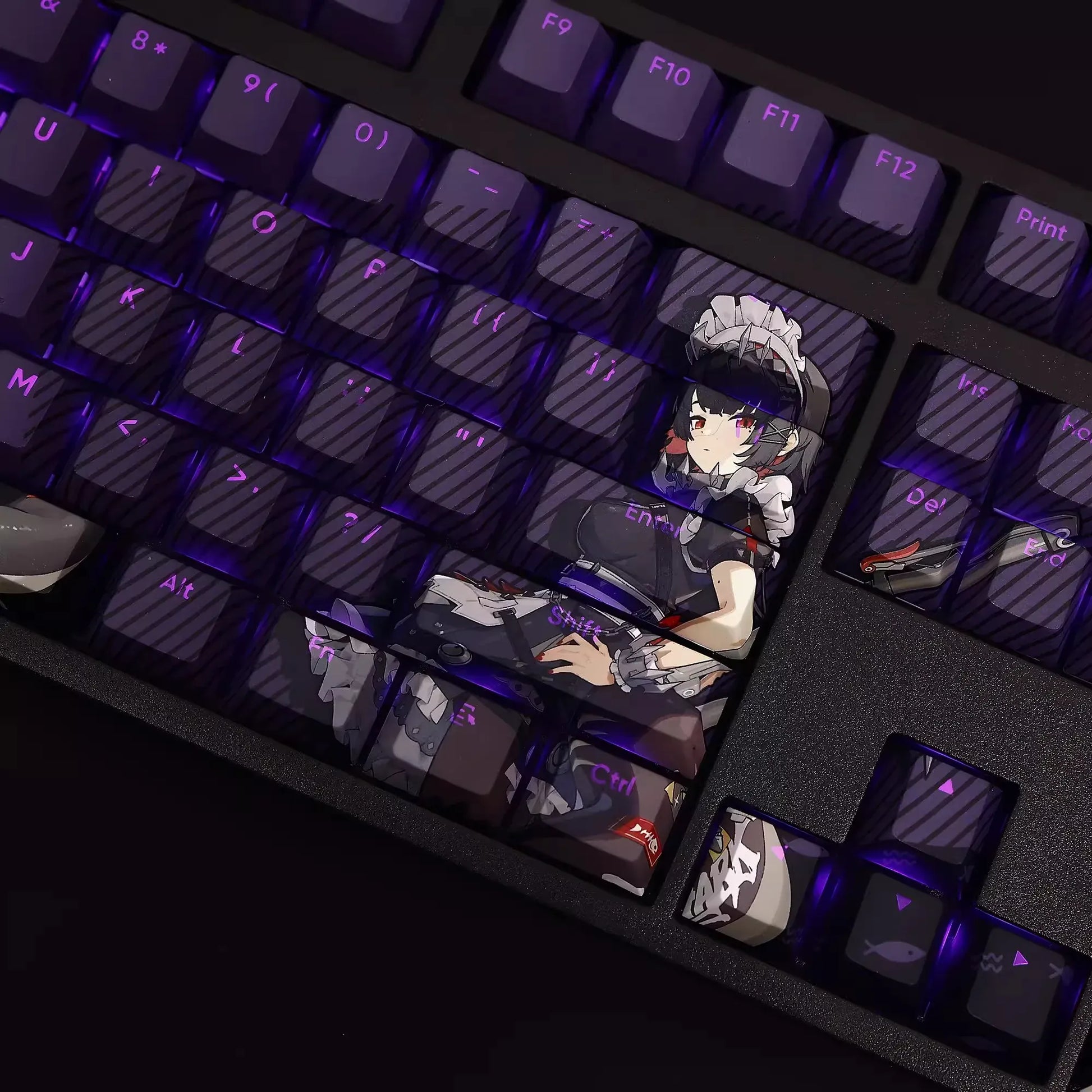 My Anime Keycaps Complete Set Zenless Zone Zero: Ellen Joe Backlit Keycap Set