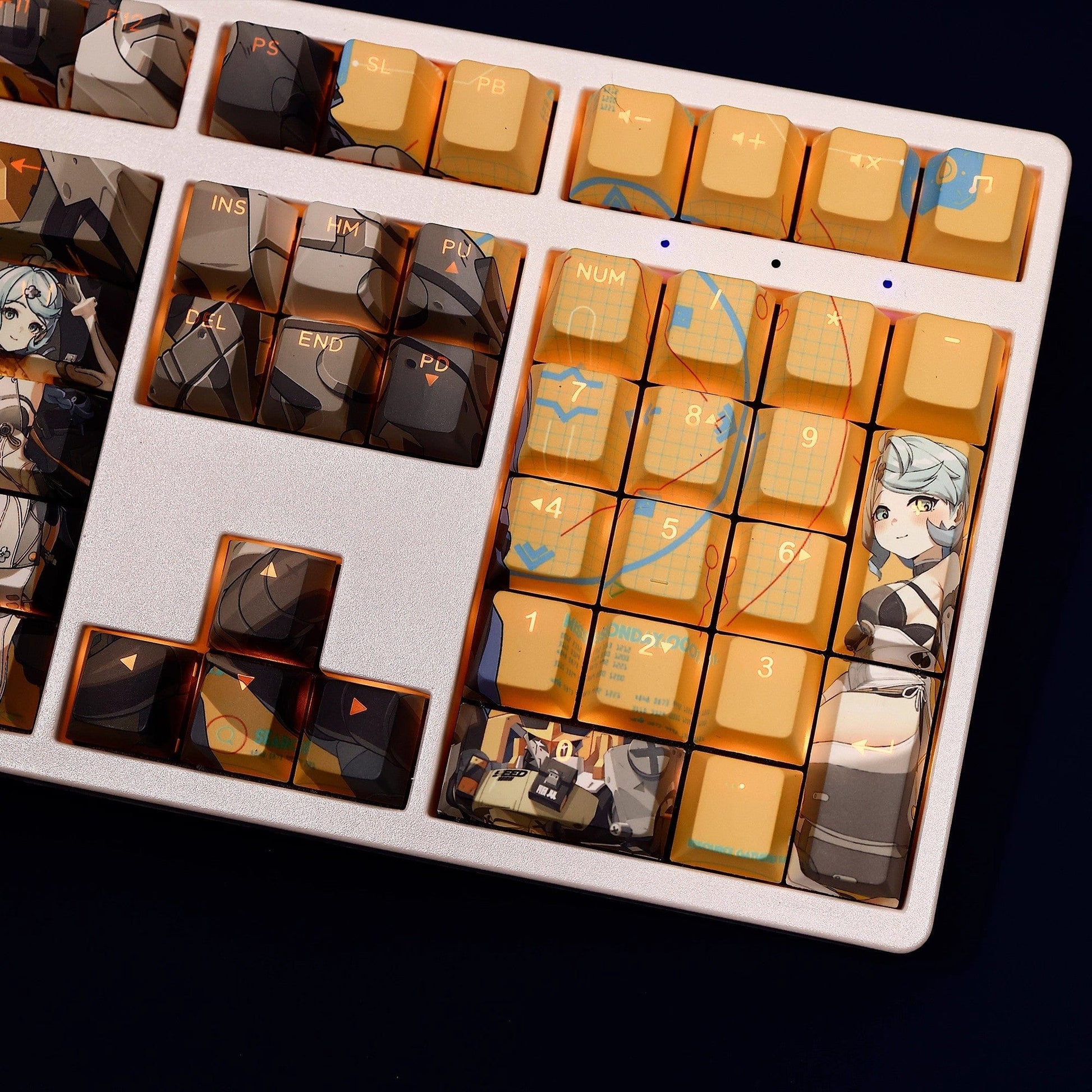 My Anime Keycaps Complete Set Zenless Zone Zero: Seed Backlit Keycap Set