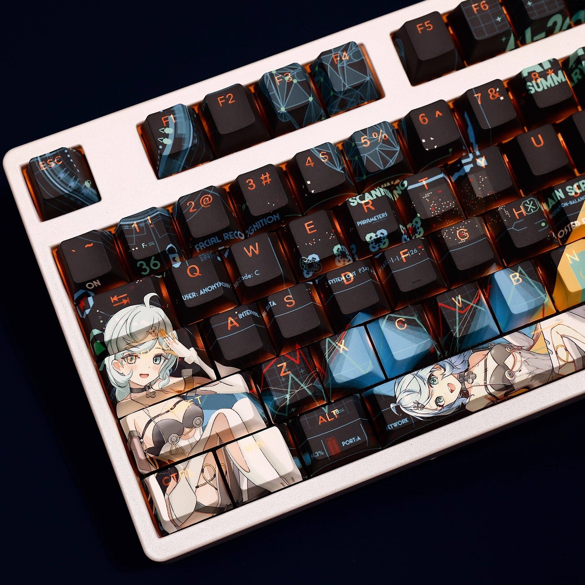 My Anime Keycaps Complete Set Zenless Zone Zero: Seed Backlit Keycap Set