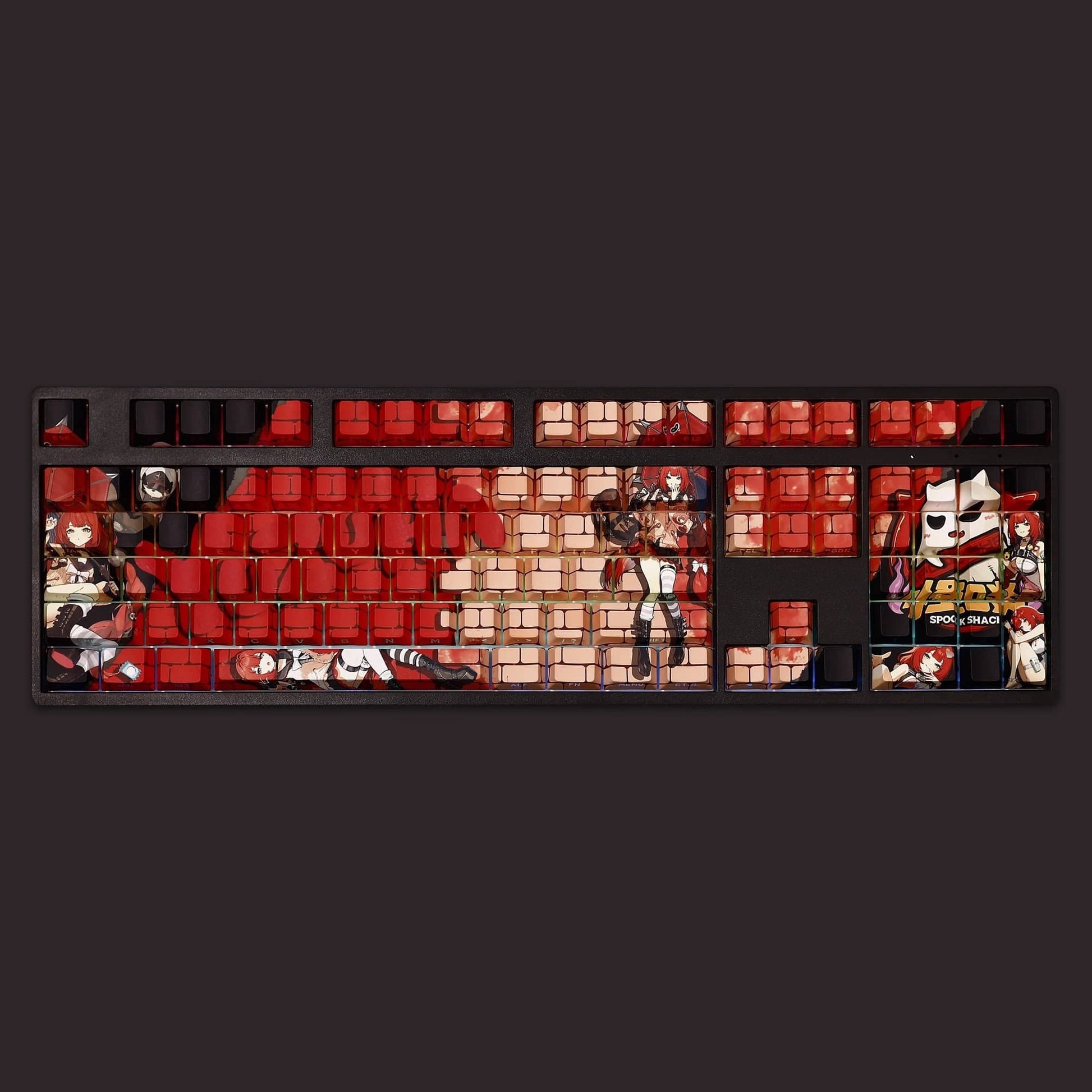 My Anime Keycaps Complete Set Zenless Zone Zero: Ukinami Yuzuha Backlit Keycap Set