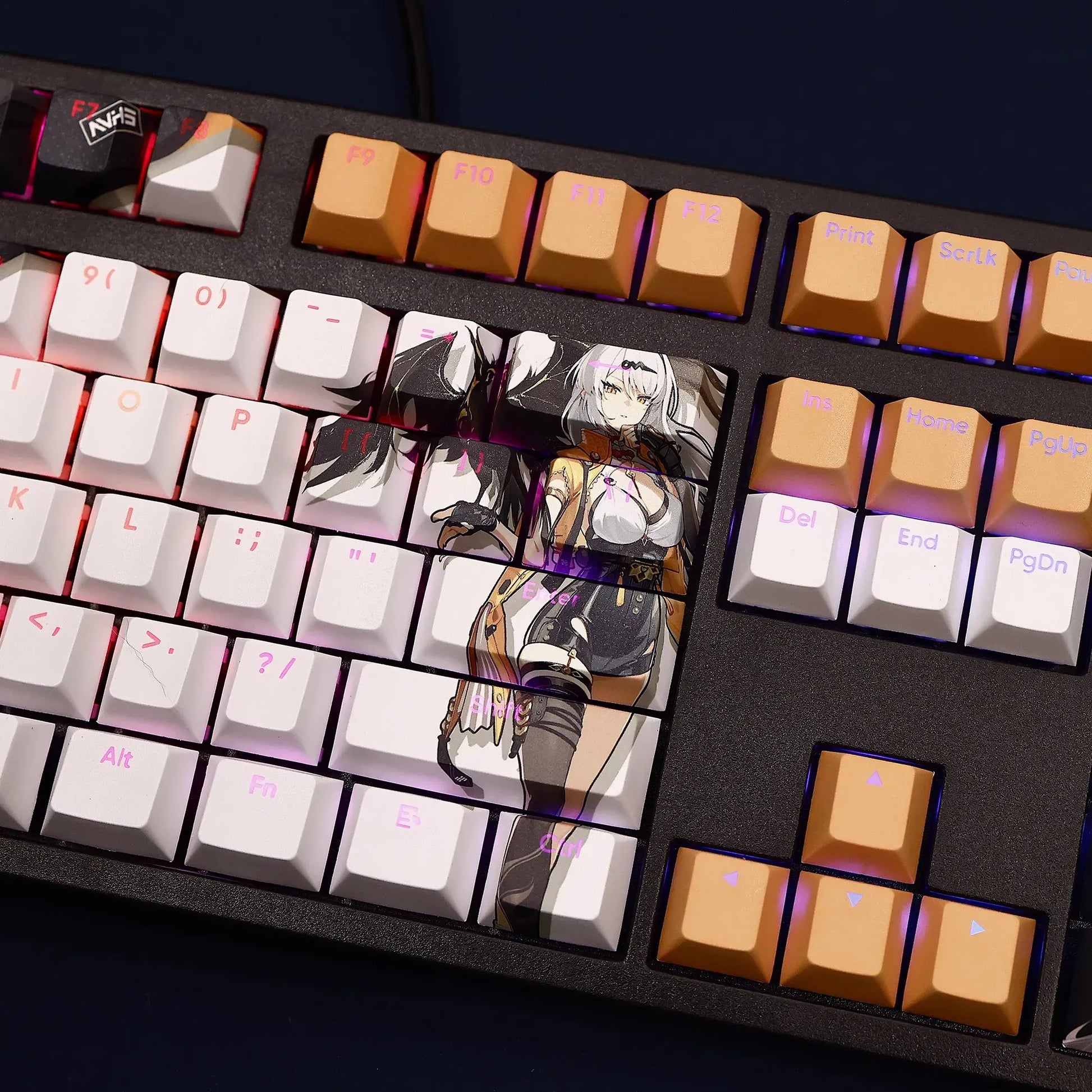 My Anime Keycaps Complete Set Zenless Zone Zero: Yixuan Backlit Keycap Set