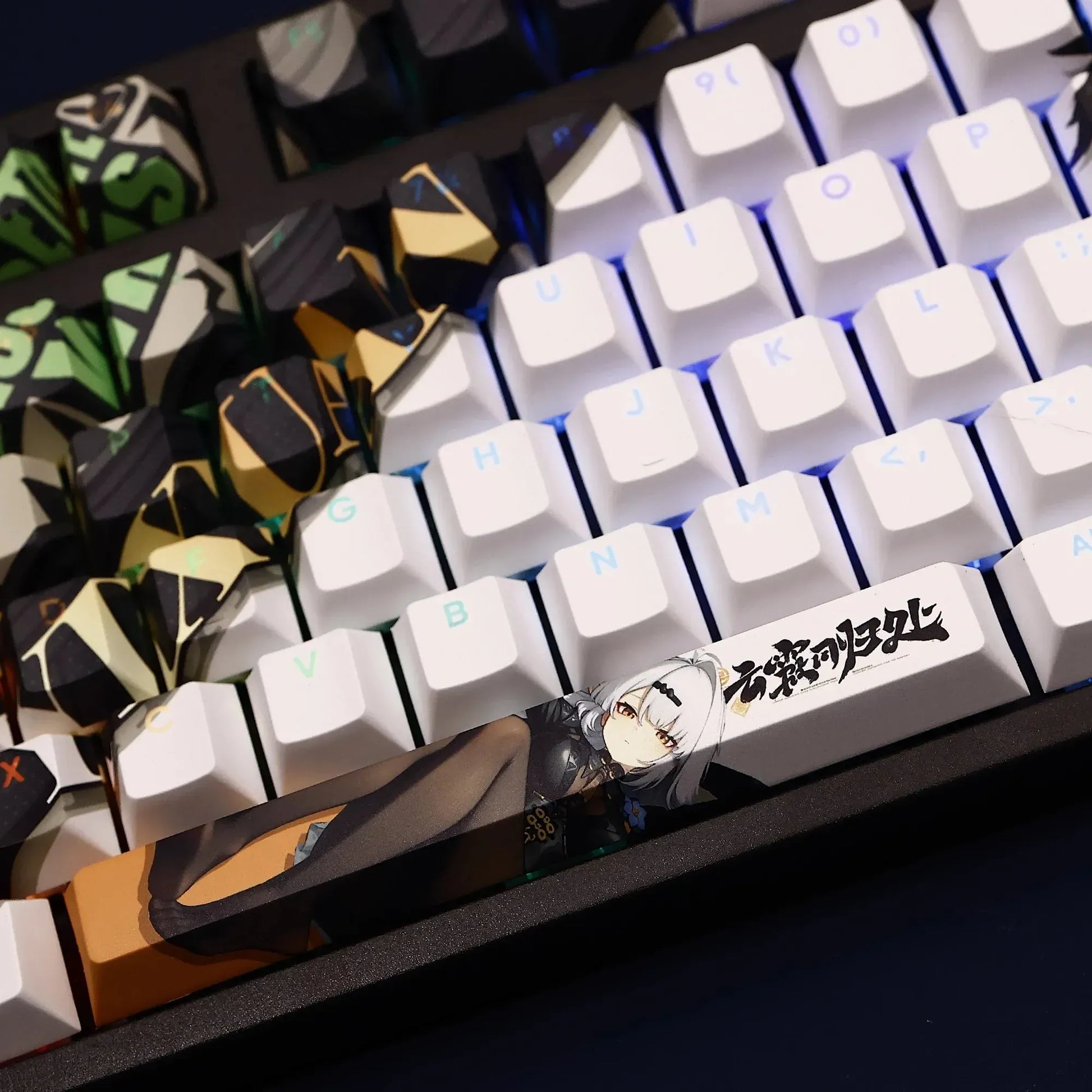 My Anime Keycaps Complete Set Zenless Zone Zero: Yixuan Backlit Keycap Set
