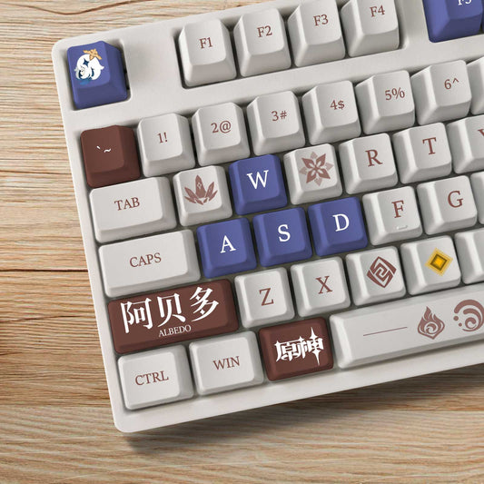 Genshin Impact: Albedo OEM Keycap Set