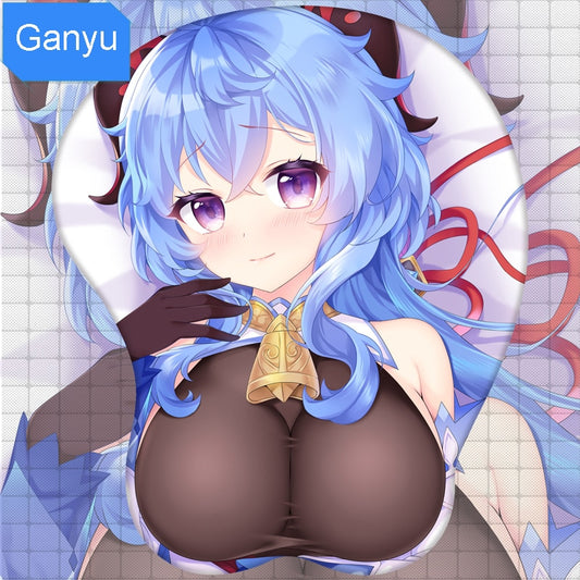 Genshin Impact: Ganyu Ergonomic Mousepad