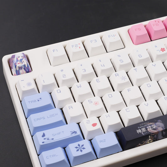 Genshin Impact: Kamisato Ayaka Keycap Set