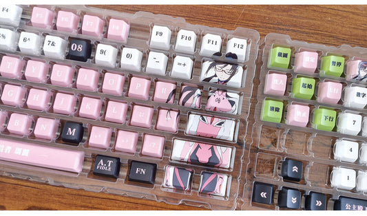 Evangelion: Mari Makinami OEM Keycap Set